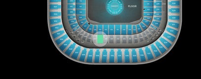 Seat view from Club II