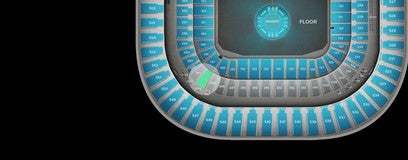 Seat view from Club III