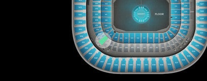 Seat view from Club III