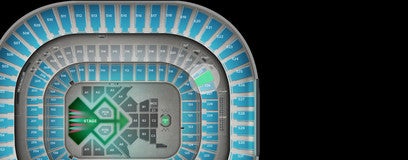 Seat view from Middle