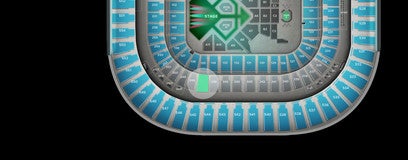 Seat view from Club