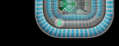 Seat view from Club