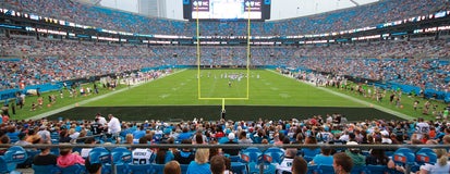 Seat view from Lower End Zone
