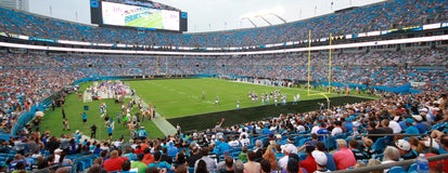 Seat view from Lower End Zone