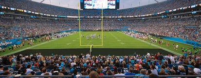Seat view from Lower End Zone