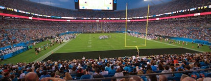 Seat view from Lower End Zone