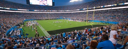 Seat view from Lower End Zone