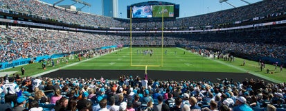 Seat view from Middle End Zone