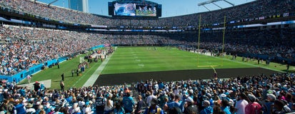 Seat view from Middle End Zone