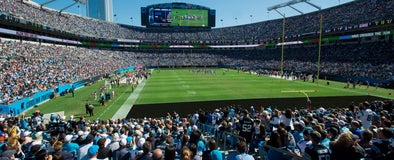 Seat view from Middle End Zone