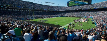 Seat view from Middle End Zone