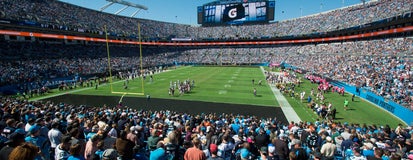 Seat view from Middle End Zone