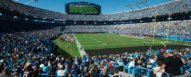 Seat view from Middle End Zone