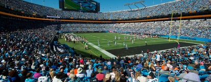 Seat view from Middle End Zone