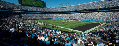 Seat view from Middle End Zone