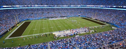 Seat view from Upper Sideline