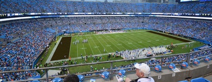 Seat view from Upper Sideline