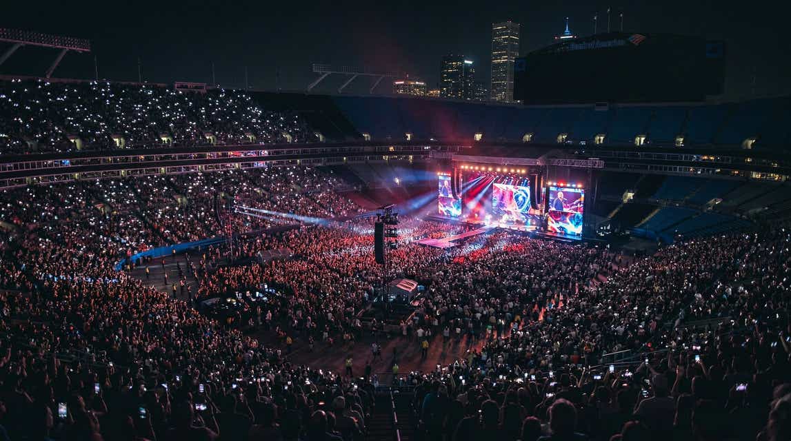 Seat view from Middle