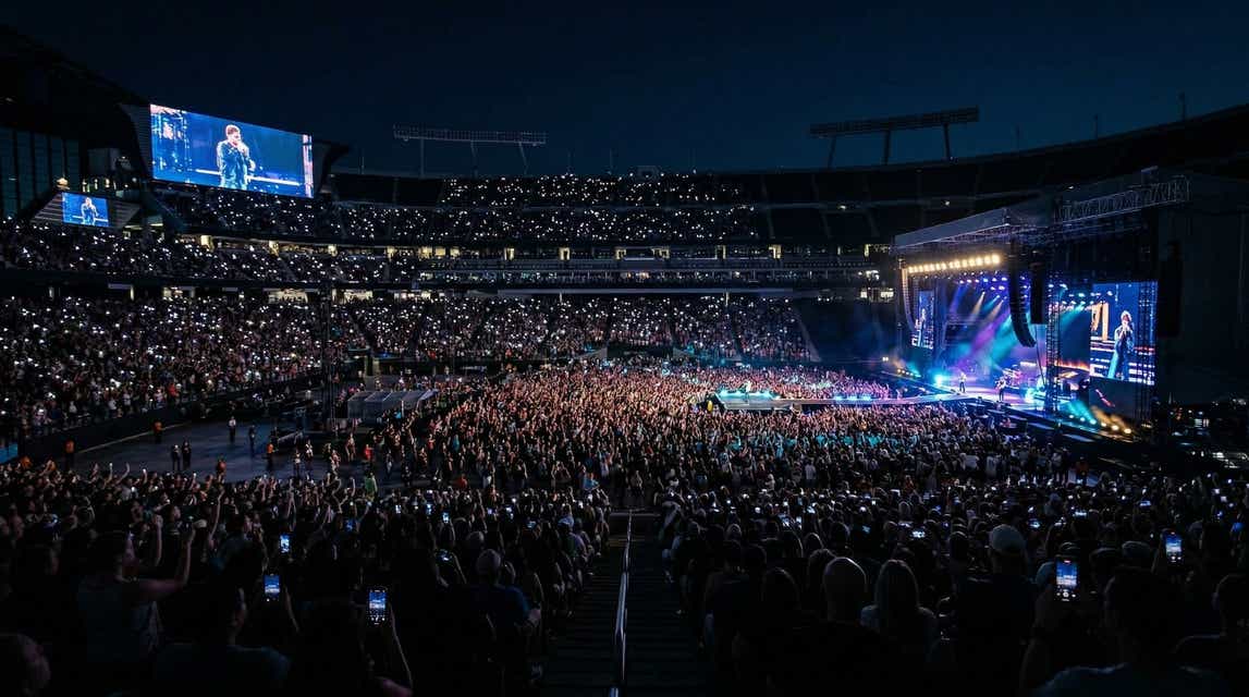 Seat view from Club