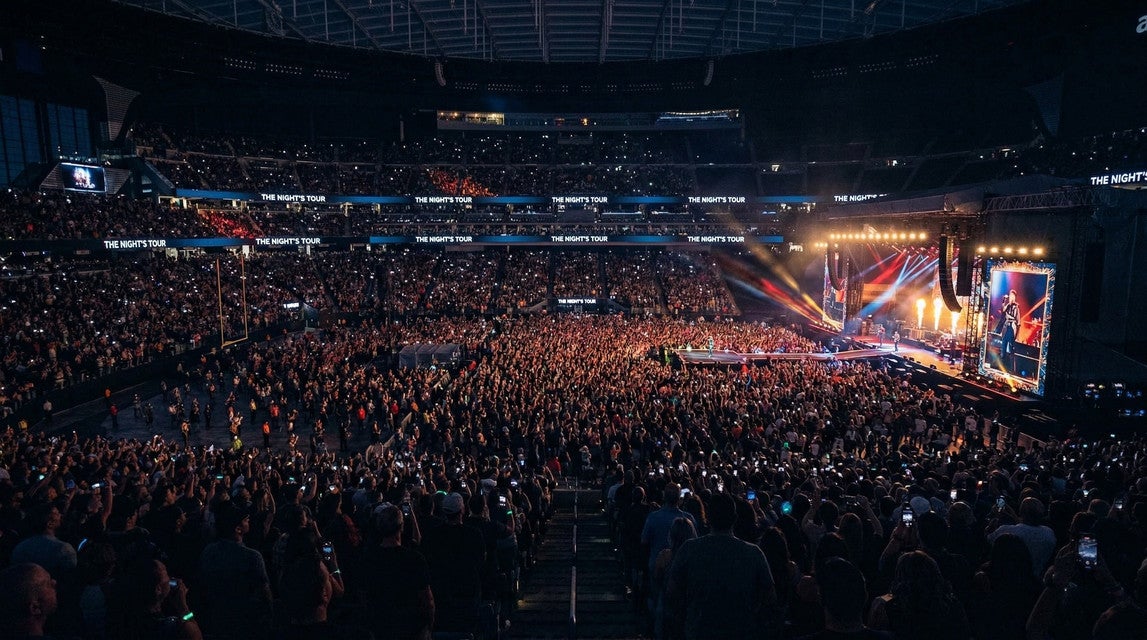 Seat view from Club
