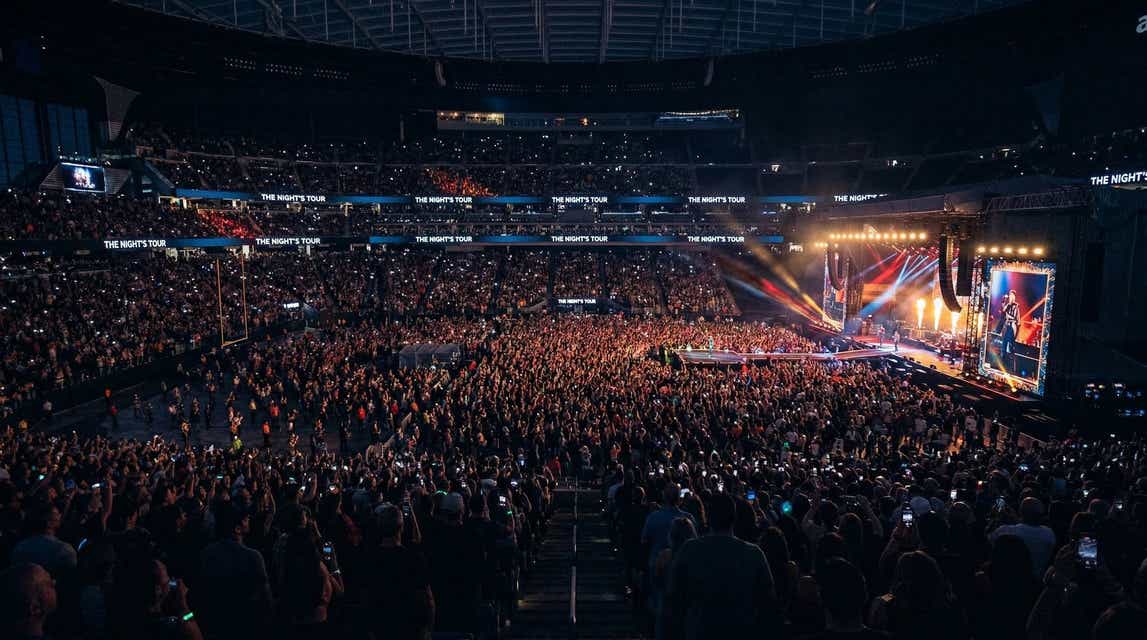 Seat view from Club
