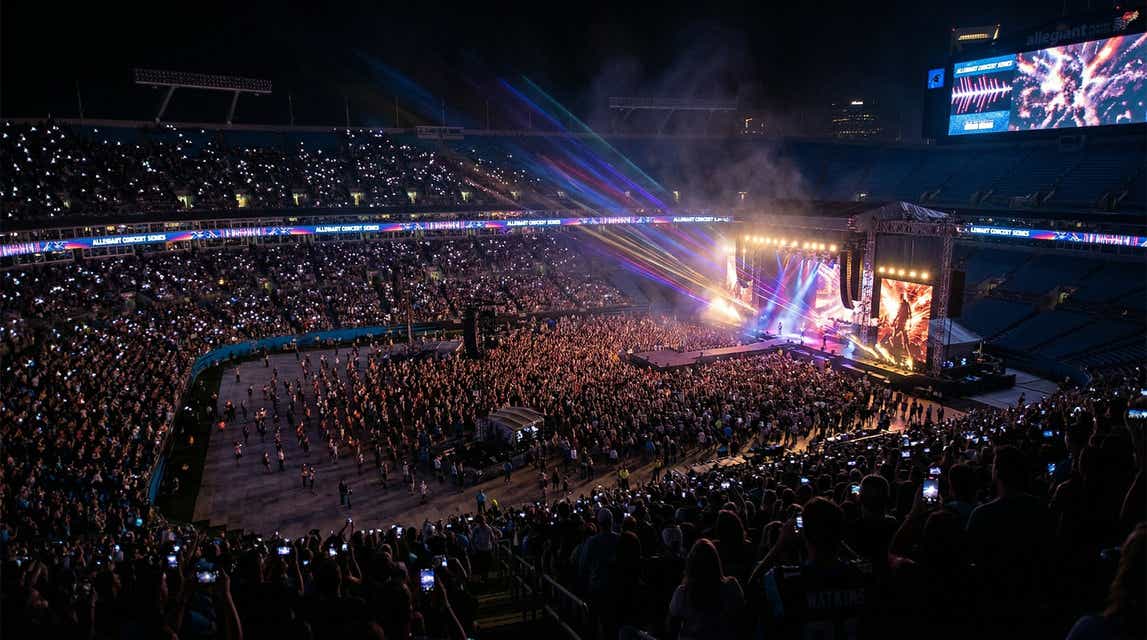 Seat view from Club