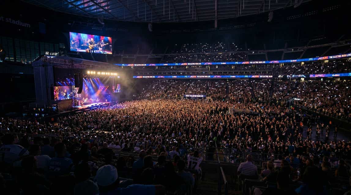 Seat view from Club