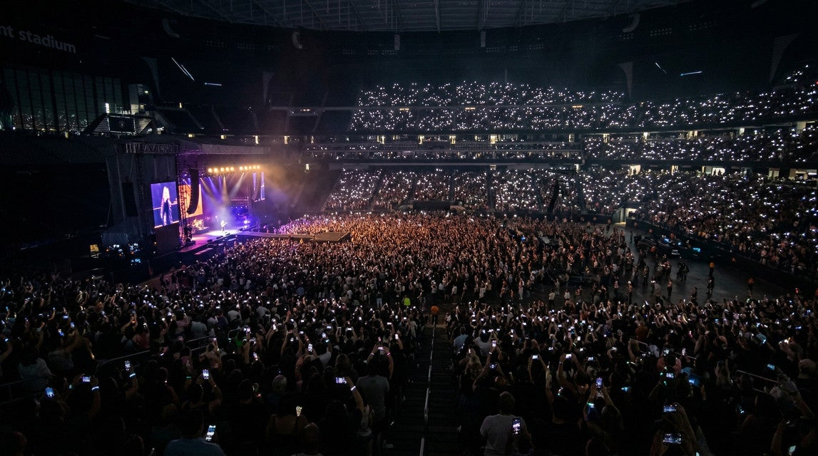 Seat view from Club