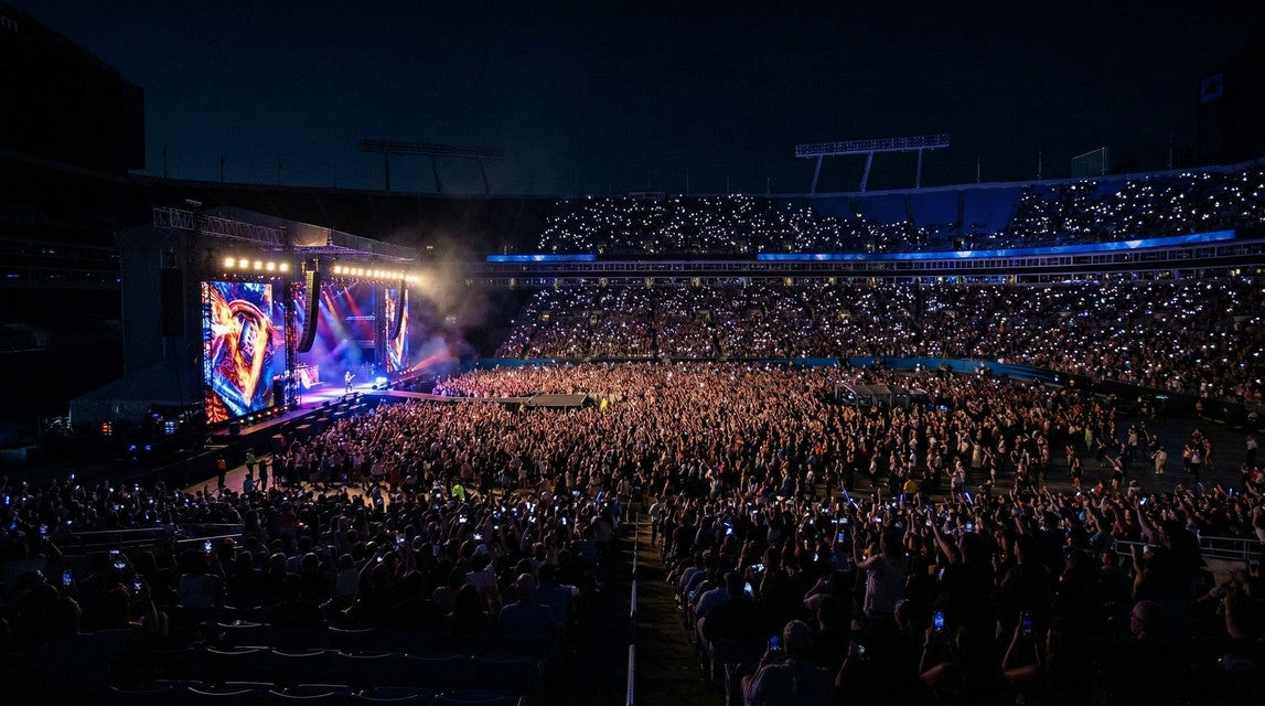 Seat view from Club