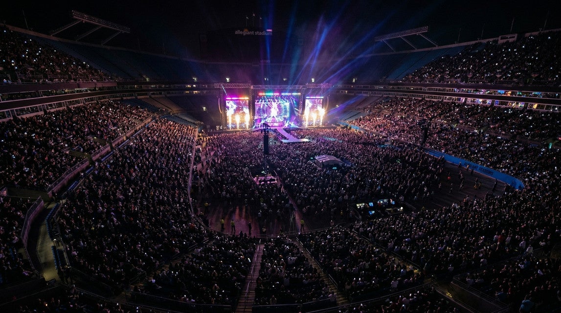 Seat view from Upper
