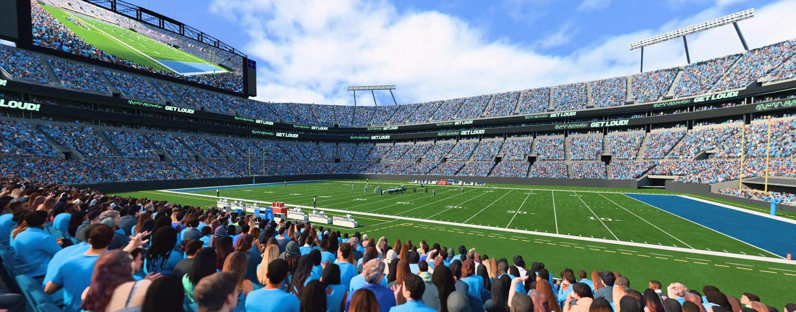 Seat view from Lower Sideline