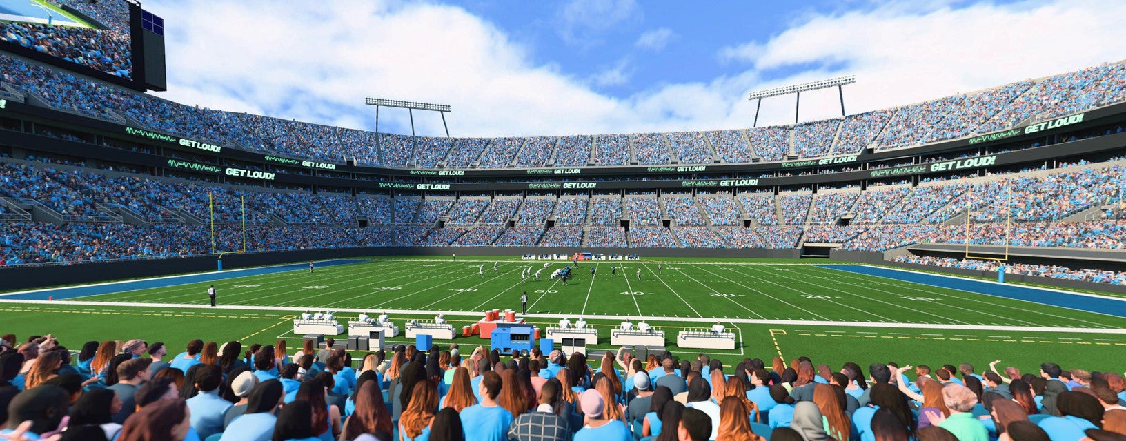 Seat view from Lower Sideline