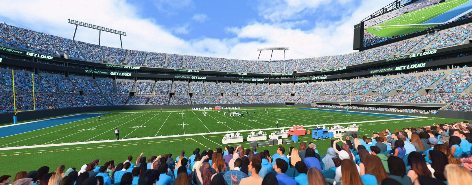 Seat view from Lower Sideline