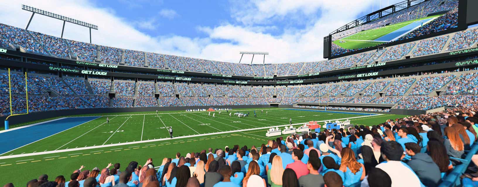 Seat view from Lower Sideline