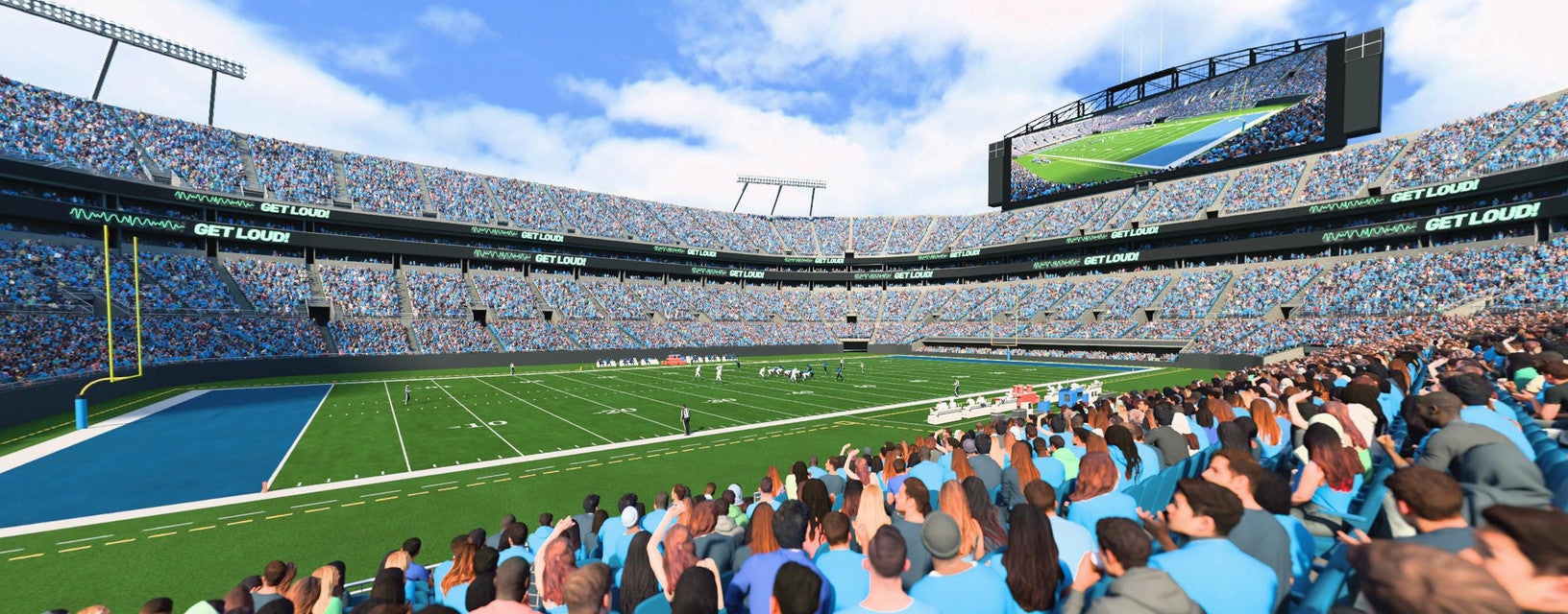 Seat view from Lower Sideline
