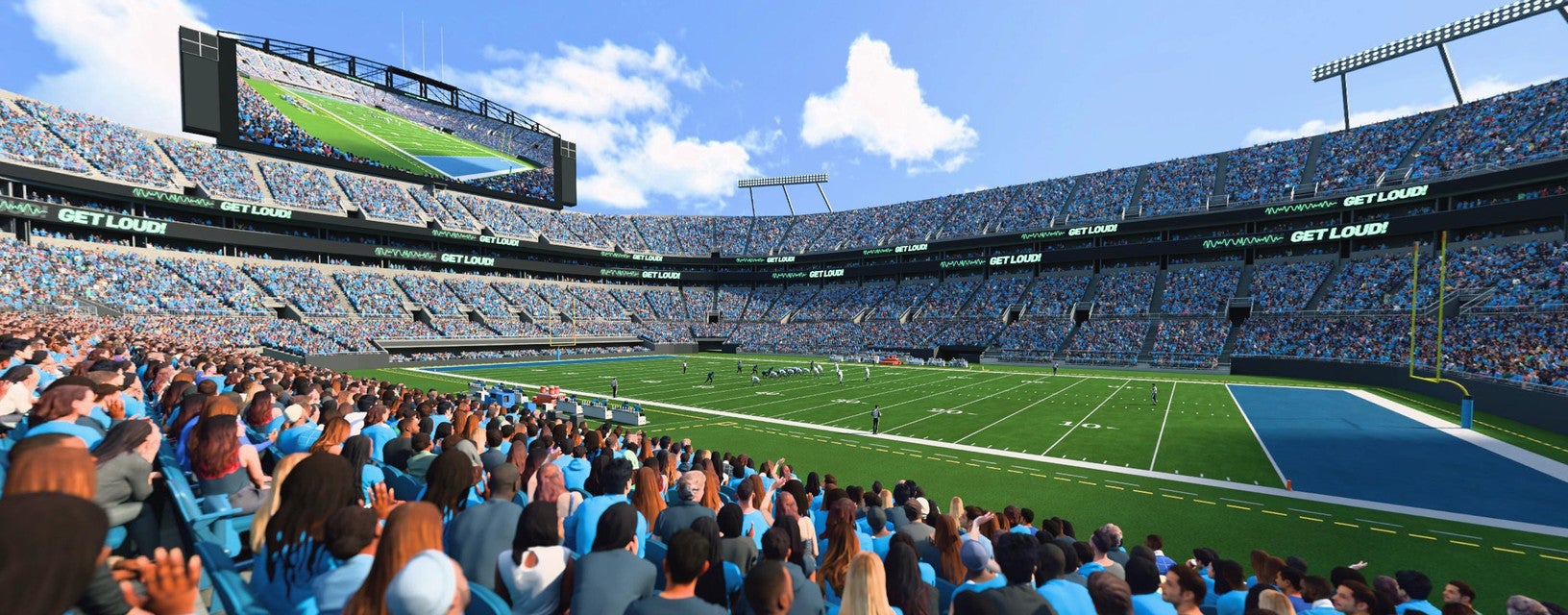 Seat view from Lower Sideline
