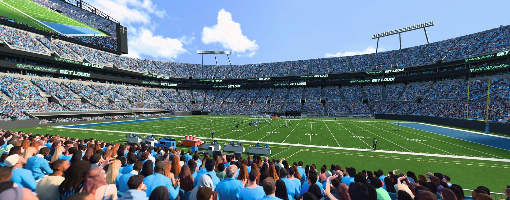 Seat view from Lower Sideline