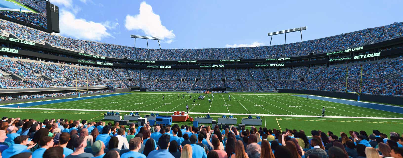 Seat view from Lower Sideline