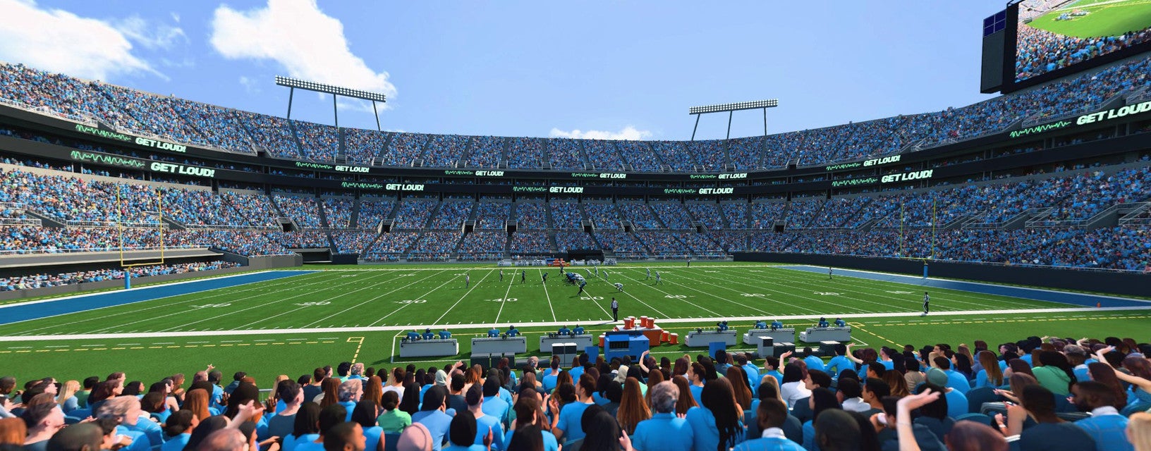 Seat view from Lower Sideline