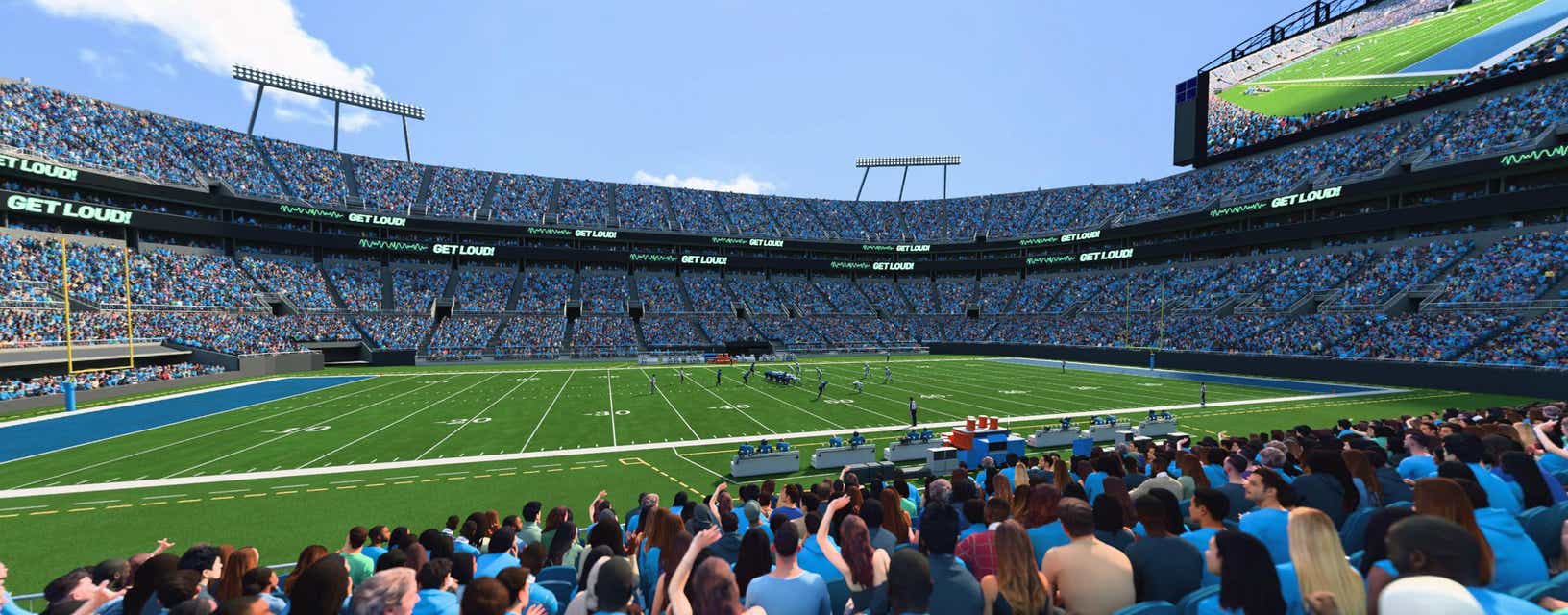 Seat view from Lower Sideline