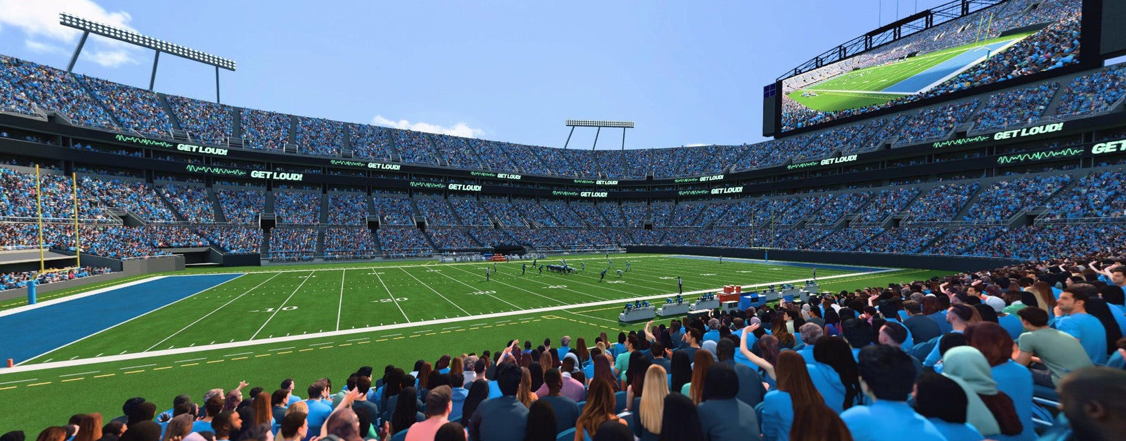 Seat view from Lower Sideline