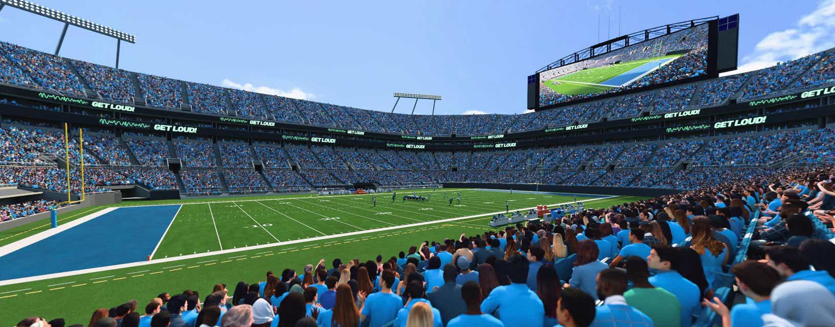 Seat view from Lower Sideline