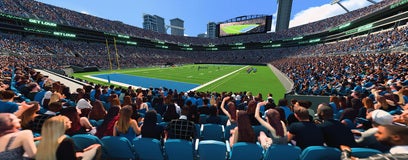 Seat view from Lower End Zone