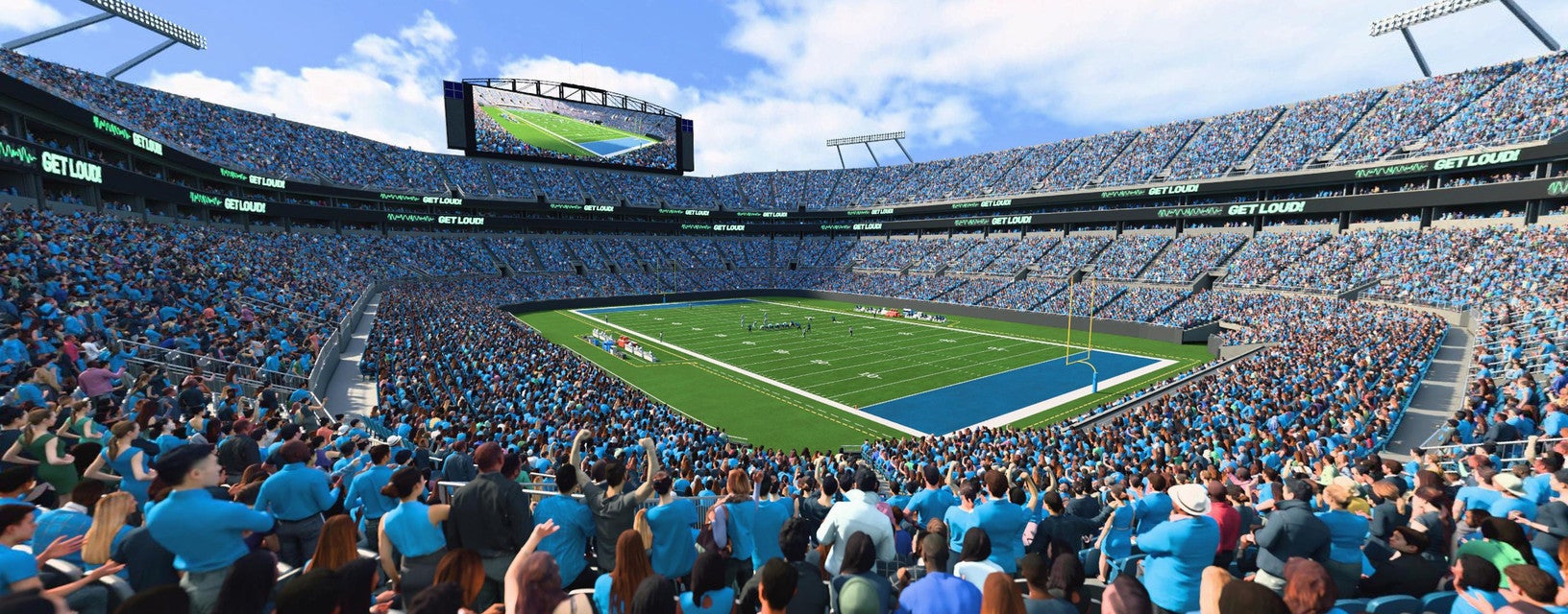 Seat view from Club