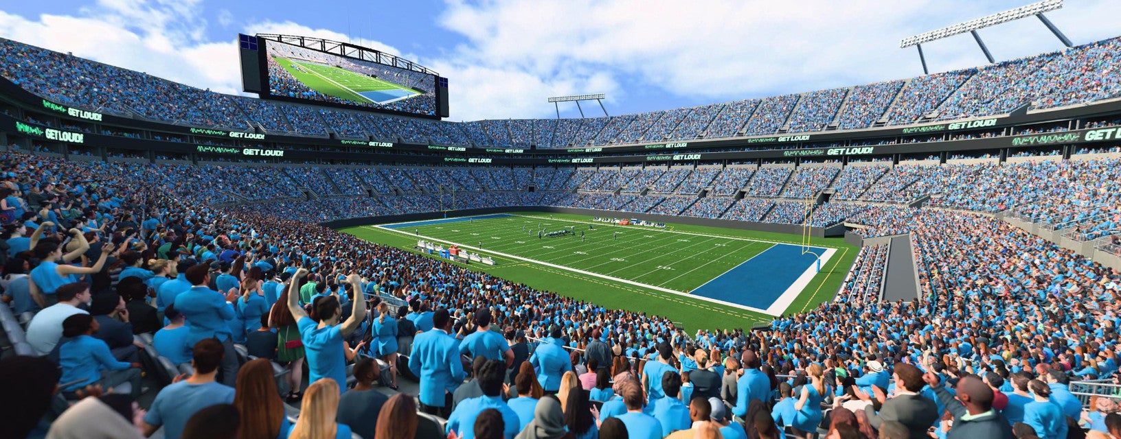 Seat view from Club
