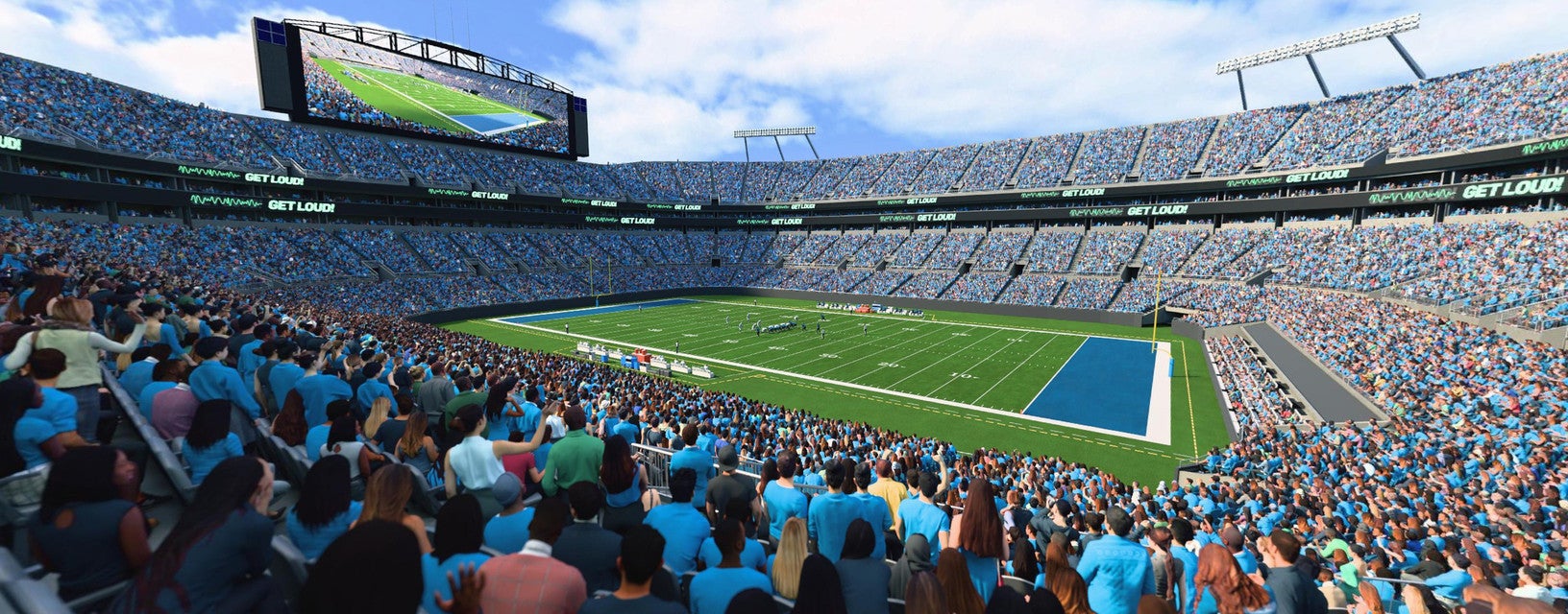 Seat view from Club