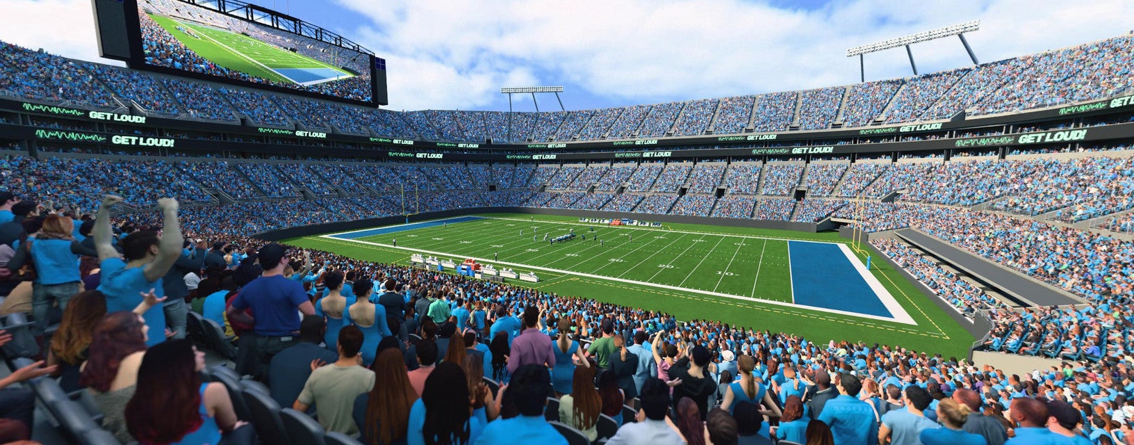 Seat view from Club