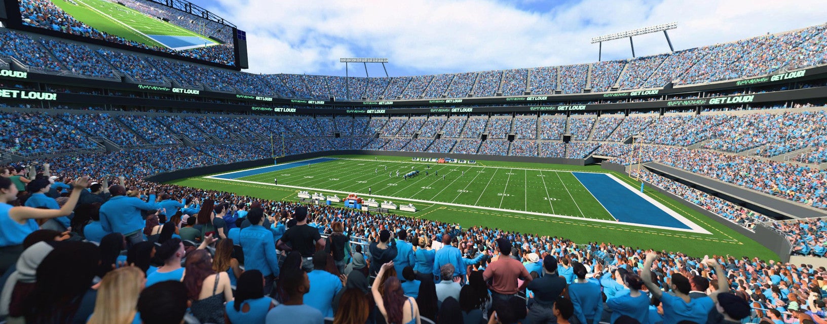 Seat view from Club