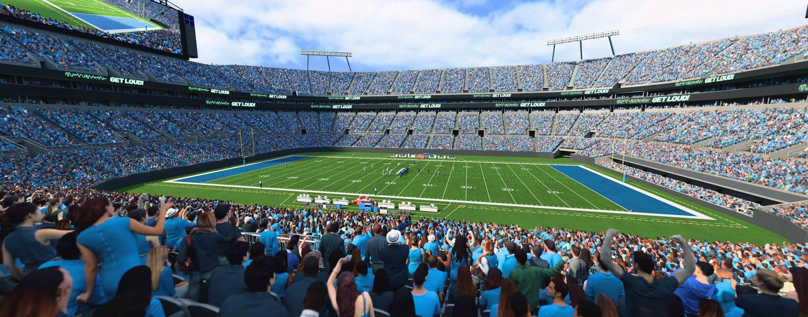 Seat view from Club