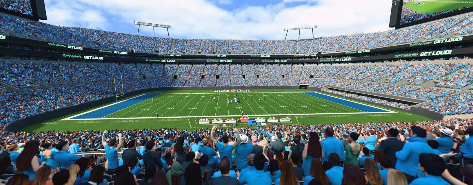 Seat view from Club
